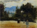 Camille Pissarro clearing